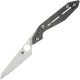 Spyderco NAND SLIPIT Pocket Knife - 3.19" Bohler M398 Satin DP Blade Machined Titanium Handle