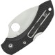 Spyderco Dragonfly 2 Wharncliffe Folding Knife 2.28" VG10 Satin Plain Blade, Black FRN Handle
