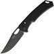 SRM Knives 9201-GB Folding Knife - 3.54" D2 Black Blade Black G10 Handle Crossbar Lock