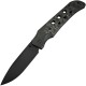 We Knife Company Guthrie Bolster Lock Knife - 3.94" CPM-20CV Black Stonewashed DP Blade Black Bolstered Titanium Handle with Rose Carbon Fiber Scales