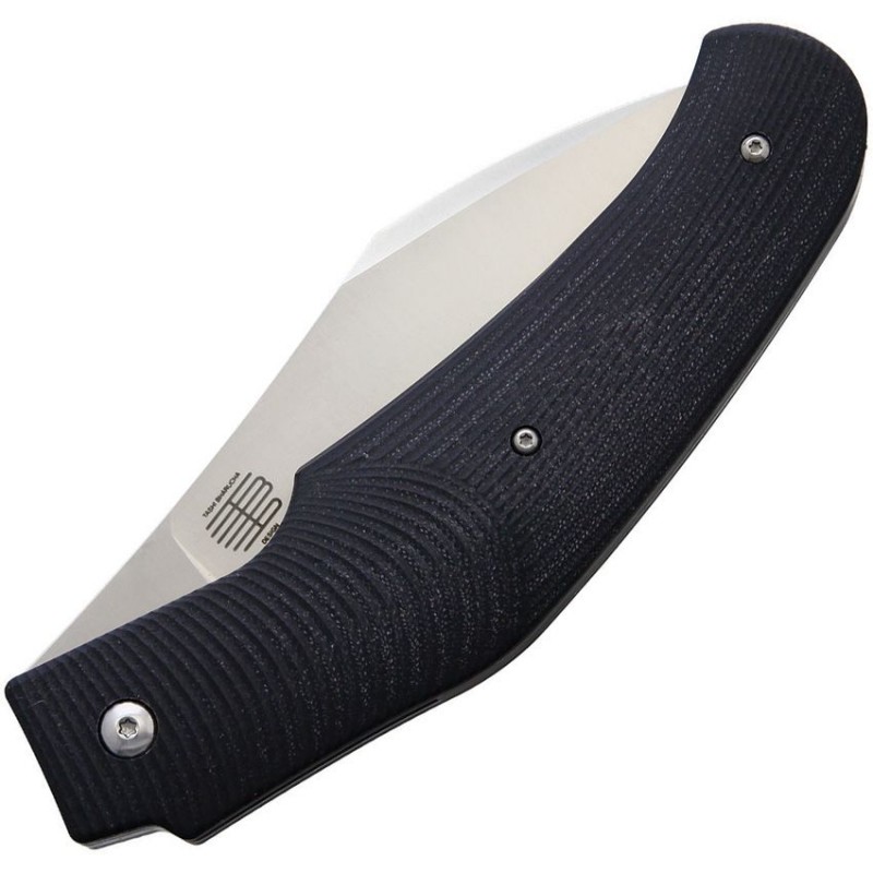Amare Knives Creator Slip Joint Black 4.52" VG10 Stainless Steel Blade Black G10 Handle