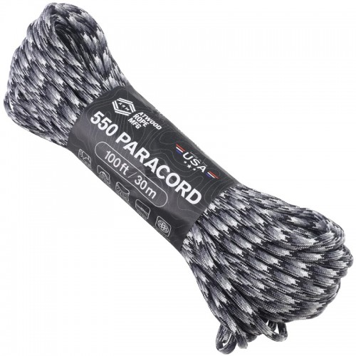 Atwood Rope MFG Premium 550 Paracord - Urban Camo - 100ft 