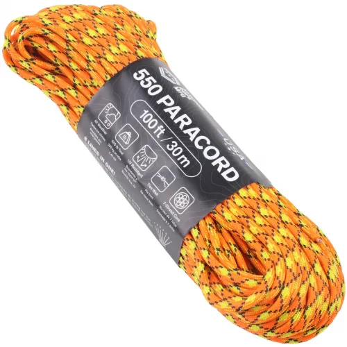 Atwood Rope MFG Premium 550 Paracord - Atomic - 100ft 