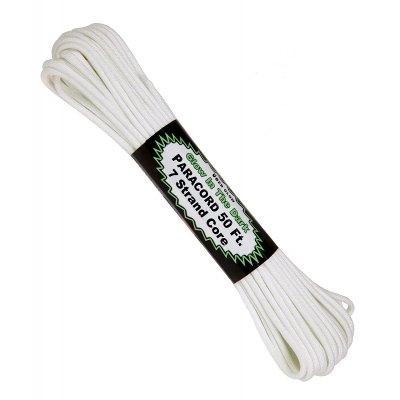 Atwood Rope MFG Glow In The Dark Paracord - 50ft