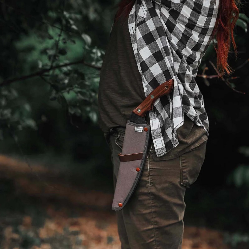 Barebones Living Timber Saw 10" Blade with Walnut Handle