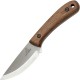 Beavercraft BSH7 Wild Harvest Bushcraft Knife - 3.54" 1066 Carbon Blade Walnut Handle