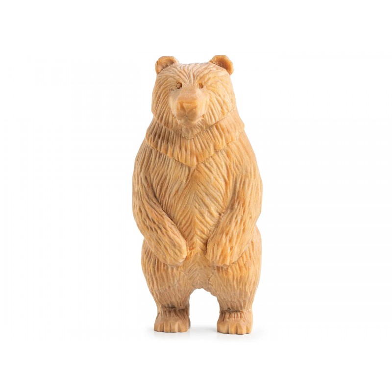 BeaverCraft DIY12 Standing Bear Wood Carving Kit