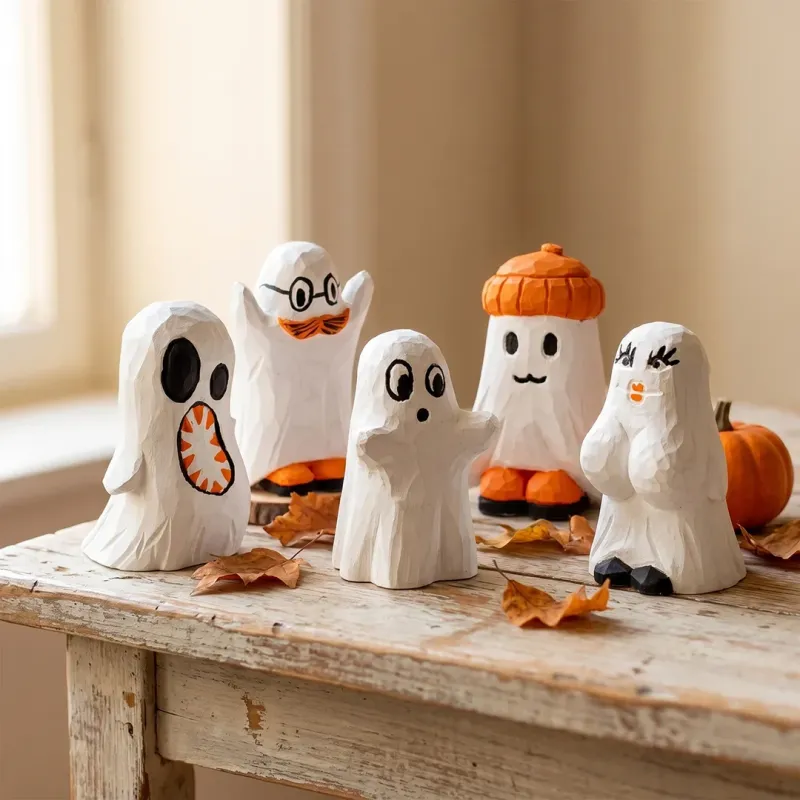 BeaverCraft Ghosts Complete Carving Kit for Beginners Kids and Adults Cyclaire Knives and Tools