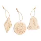 BeaverCraft Wooden Christmas Ornaments DIY Carving Kit Cyclaire Knives and Tools