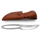 BeaverCraft SNK1 Skeleton Knife - 4.33" D2 Carbon Steel Blade Leather Sheath