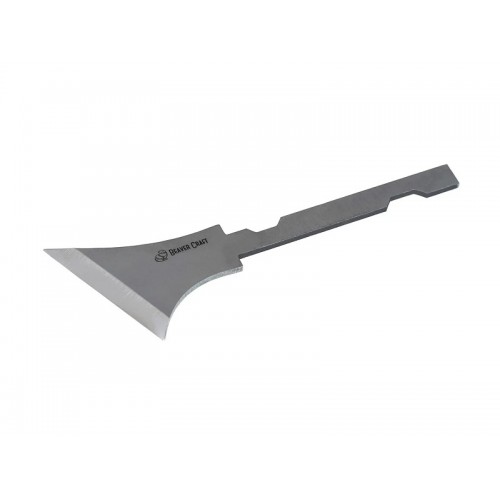 BeaverCraft Blank Knife Blade - 4.13" Geometric Carving C10