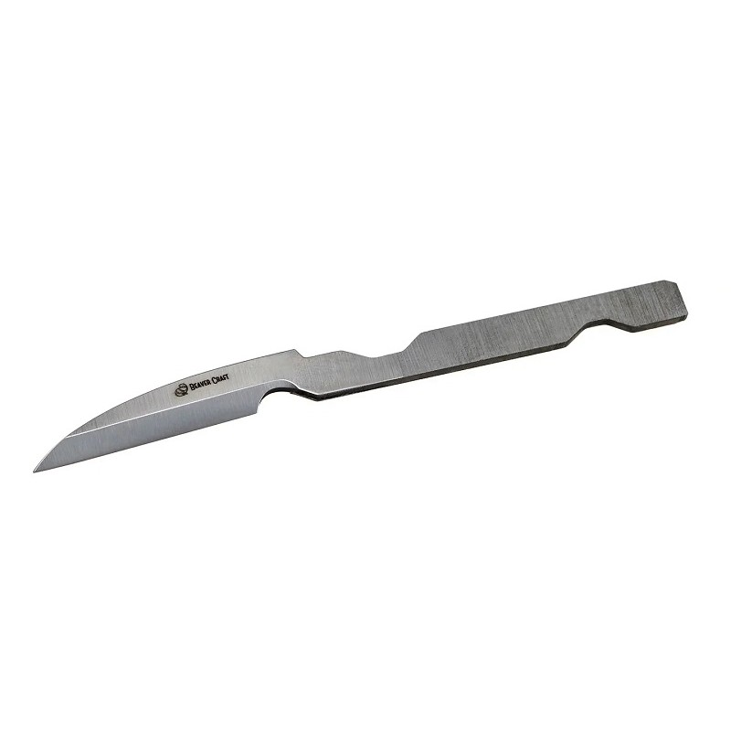 BeaverCraft Blank Knife Blade - 4.13" Chip Carving C8