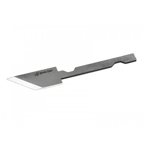 BeaverCraft Blank Knife Blade - 3.74" Marking and Striking C9