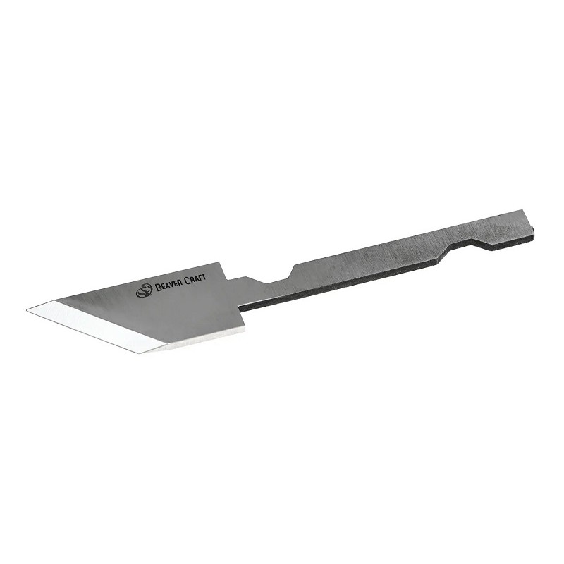 BeaverCraft Blank Knife Blade - 3.74" Marking and Striking C9