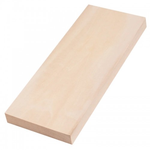 BeaverCraft Basswood Blank for Wood Carving - 130x250x20mm