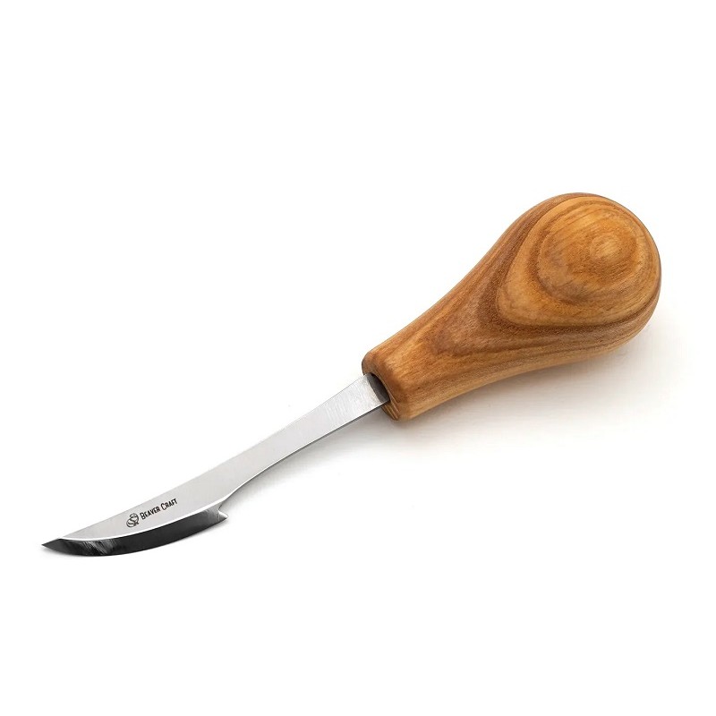 BeaverCraft C17 Universal Detail Pro Wood Carving Knife with Palm Handle