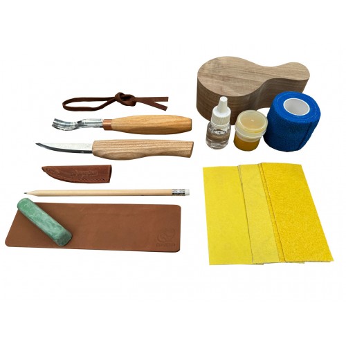 BeaverCraft DIY07 Walnut Kuksa Carving Kit