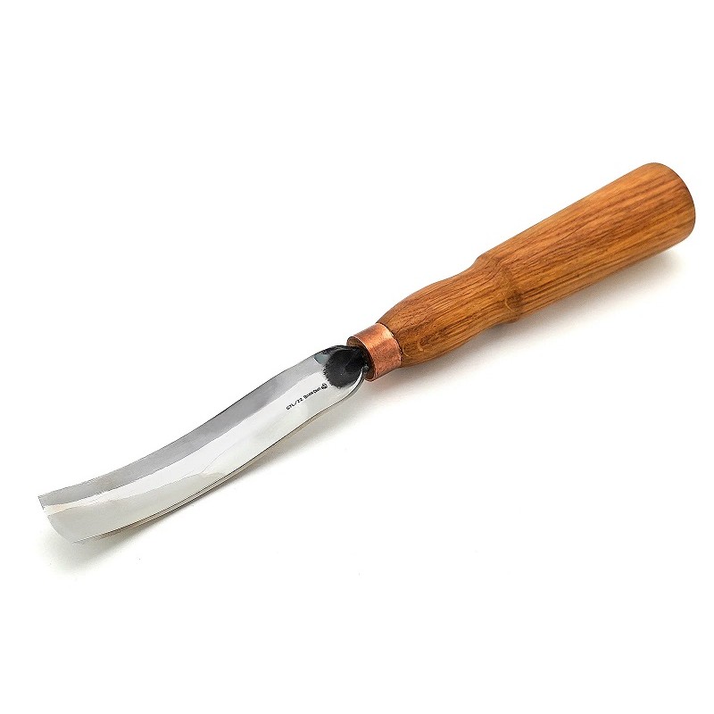 BeaverCraft G7L/22 Long Bent Gouge 22mm Wood Carving Tool