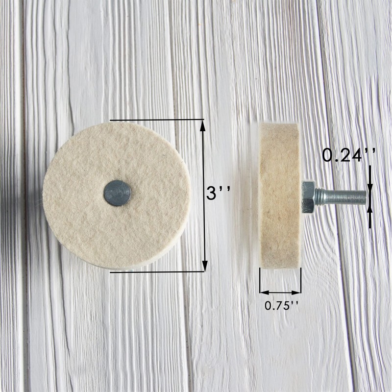 BeaverCraft PW2 Polishing Honing Wheel Kit with P1 Compound