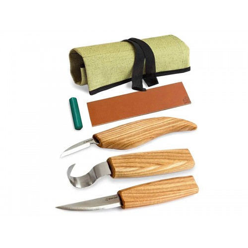BeaverCraft S13 - 6 Piece Spoon Wood Carving Knife Set