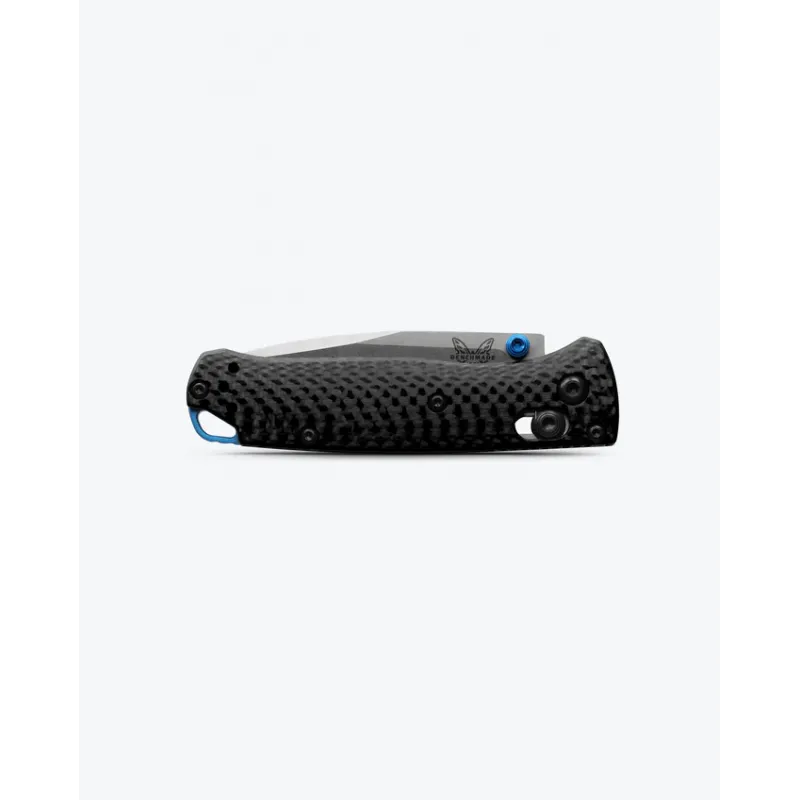 Benchmade Mini Bugout AXIS Folding Knife - 2..82" S90V Satin Blade Carbon Fibre Handle Cyclaire Knives and Tools