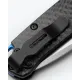 Benchmade Mini Bugout AXIS Folding Knife - 2..82" S90V Satin Blade Carbon Fibre Handle Cyclaire Knives and Tools