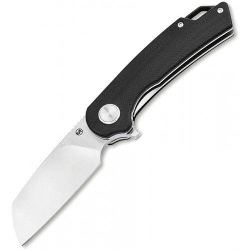 Boker Magnum Cliff Wharn Folding Knife - 2.75" Blade Black G10 Handle