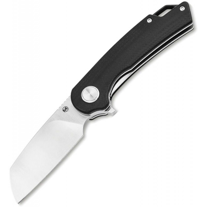 Boker Magnum Cliff Wharn Folding Knife - 2.75" Blade Black G10 Handle