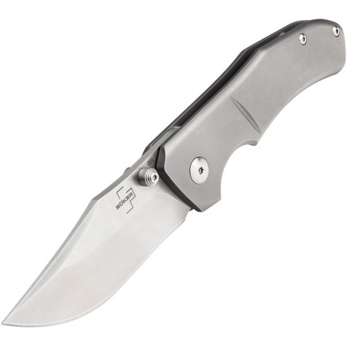 Boker Plus Jive Pocket Knife - 2.95" Blade, Titanium Handle