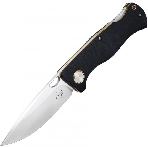 Boker Plus Todd Rexford Epicenter Folding Knife - 3.46" Blade Black G10 Handle