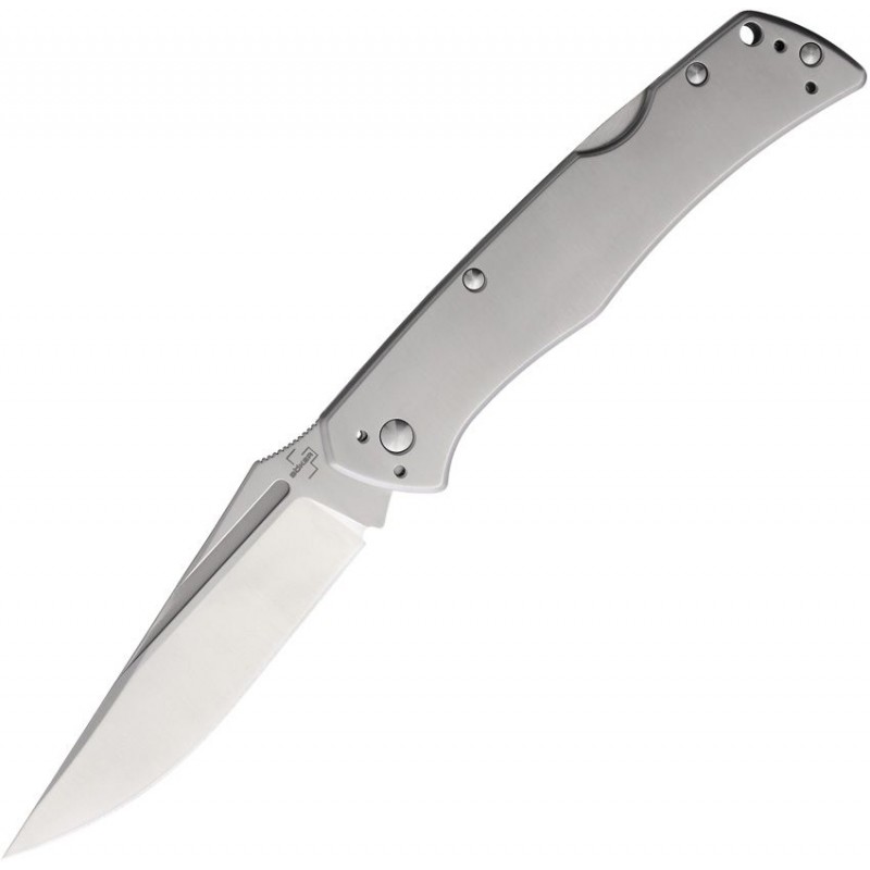 Boker Plus MEK Folding Knife - 4.2" Nitro-V Blade 2Cr13 Stainless Steel Handle