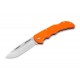 Boker Magnum HL Single Folding Knife - 3.22" 440C Stainless Steel Blade Orange TPR Handle