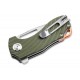 Boker Magnum Tadpole Folding Knife - 2.36" 440A Stonewashed DP Blade OD Green G10 Handle