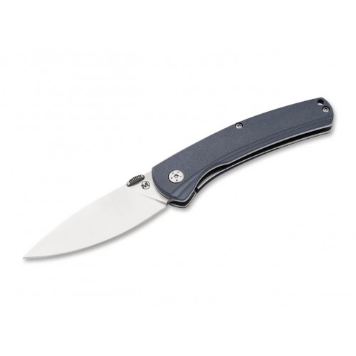 Boker Magnum Huayna Blue Folding Knife - 2.99" 440B Stainless Steel Blade G10 Handle