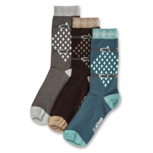Boker Applegate Fairbairn Large Sock Set 3-Pack - UK Size 8 to 11