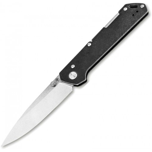 Boker Kihon Bifold - 3.18" MagnaCut Blade Black Stainless Steel Handle
