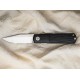 Boker BRLW Folding Pocket Knife - 2.55" Magnacut Blade Black G10 Handle
