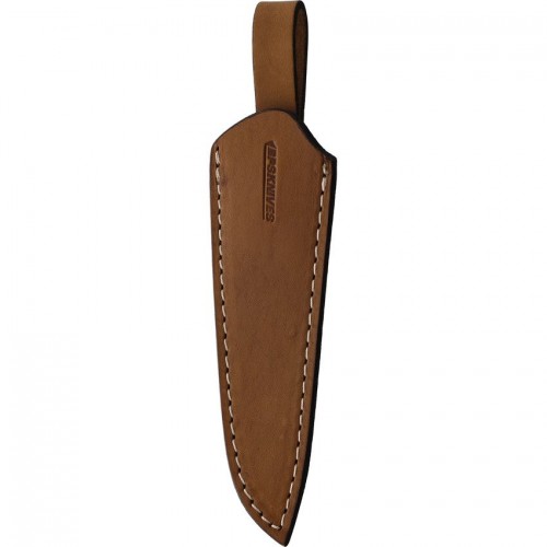 BPS Knives BS1FT-CSH Compact Camping Knife - 3.74" 1066 Carbon Steel Blade Ashwood Handle