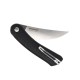 BPS Colibri Folding Knife - 3.2" 14C28N Stainless Steel Blade Black G10 Handle