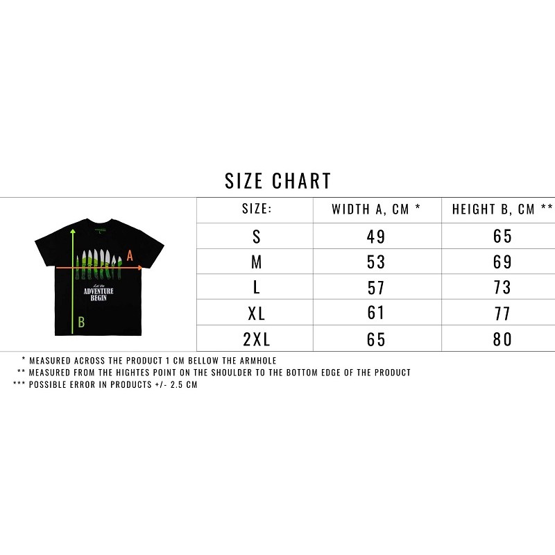 BPS Knives T-Shirt "Knife Set" Small