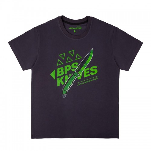 BPS Knives Dark Gray T-Shirt "BPS Knives" XXLarge