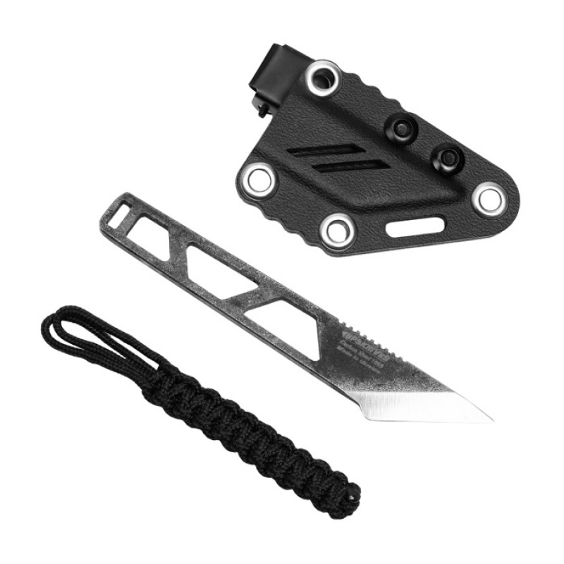 BPS Knives Mini Kiridashi CSH Clip Knife - 1.18" Carbon Steel Blade