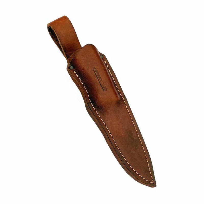 BPS Brown Leather Sheath for Morakniv Companion Fixed Blade Knife