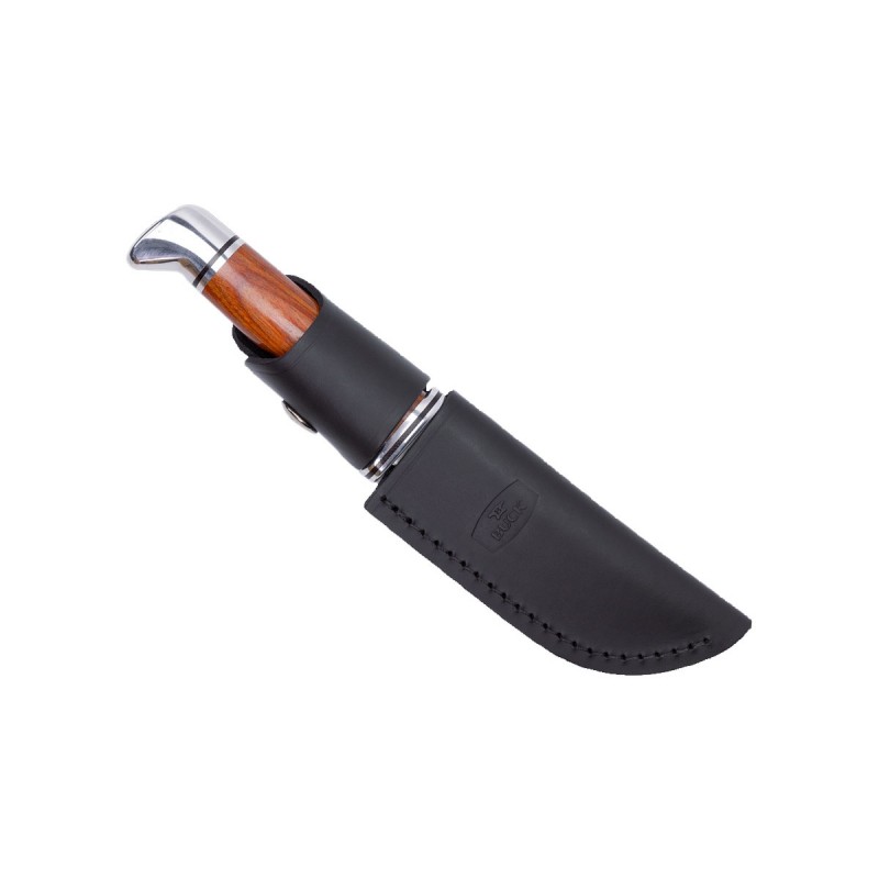 Buck 103 Heritage Skinner Fixed Blade Knife - 4" 420HC Satin Skinner Blade Cocobolo Wood Handle