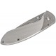 Buck 327 Nobleman Folding Knife - 2.675" Blade Stainless Steel Handle & Clip