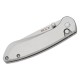Buck 743 Mini Sovereign Button Lock Folding Knife - 2.625" Stonewashed Modified CP Blade Stainless Steel Handle