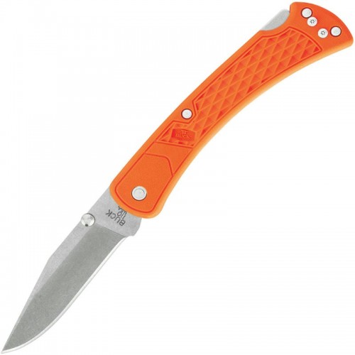 Buck 110 Slim Select Folding Hunter Orange GFN Handle