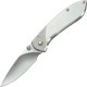 Buck 327 Nobleman Folding Knife - 2.675" Blade Stainless Steel Handle & Clip