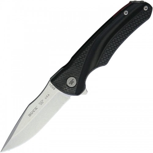 Buck Sprint Select Knife Black GRN Handle