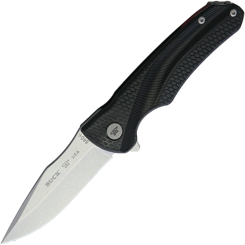 Buck Sprint Select Knife Black GRN Handle